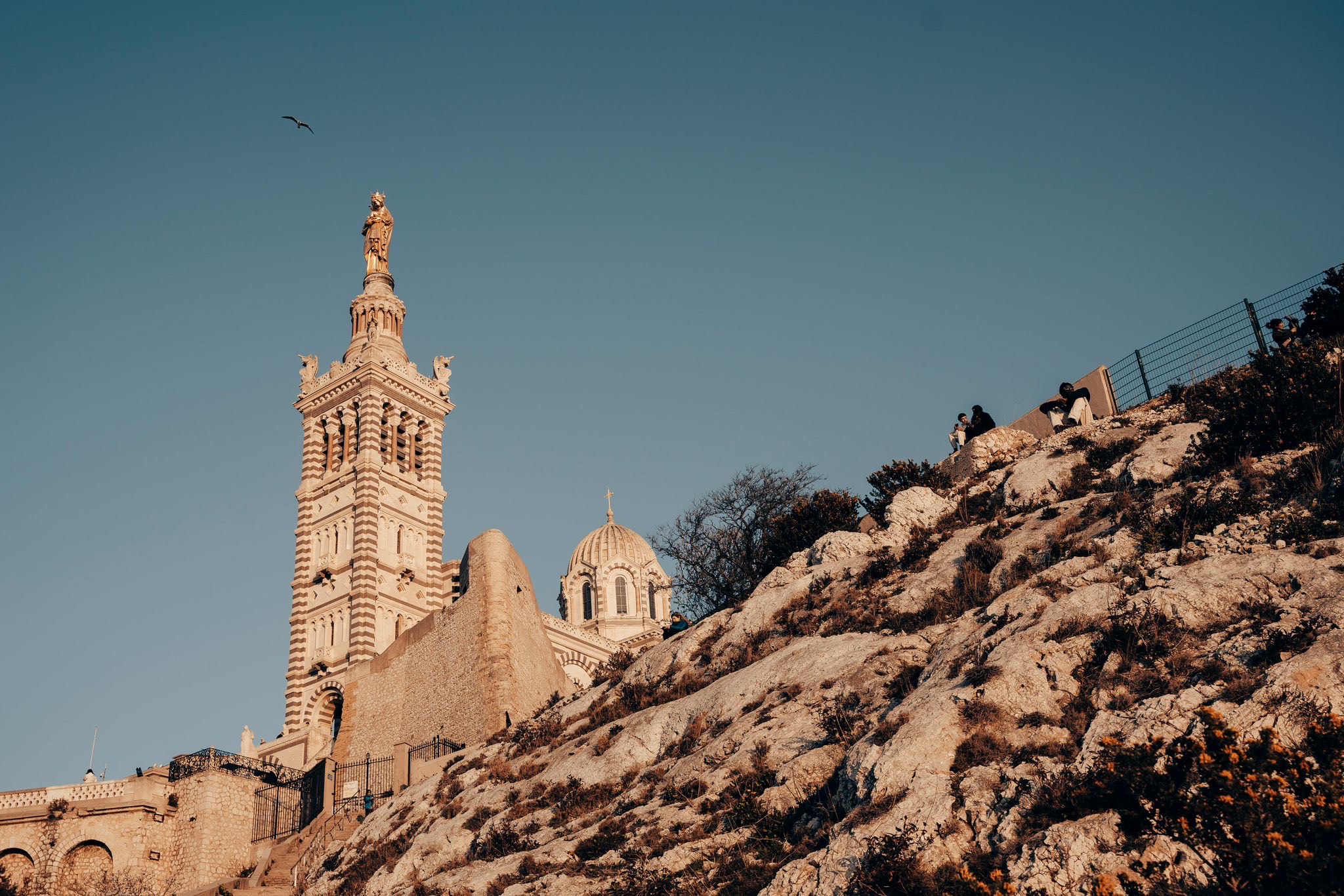 Notre-Dame depuis les rochers